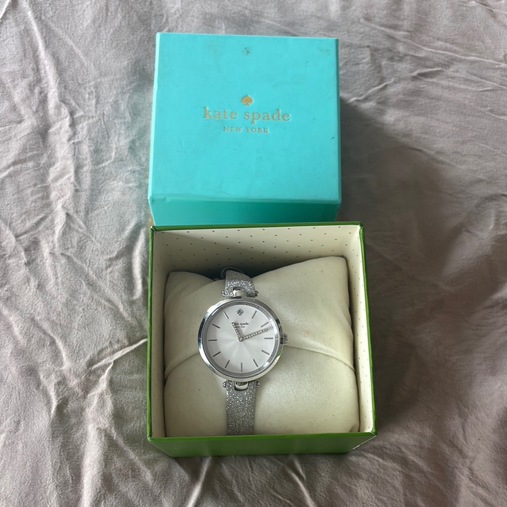 Kate Spade Silver Sparkle Watch